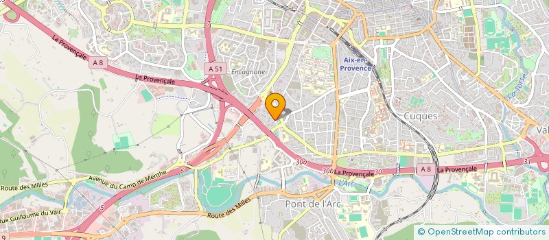 localisation de l'entreprise MADAME VICTOIRE MESLE  AIX-EN-PROVENCE