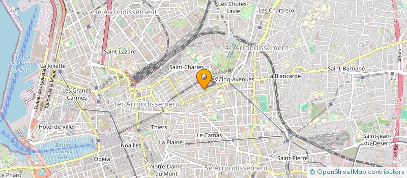 localisation de l'entreprise MADAME VICTOIRE MURET à MARSEILLE
