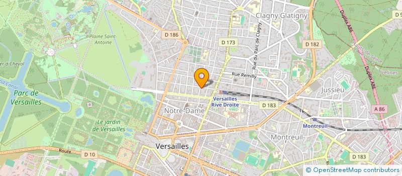 localisation de l'entreprise MADAME VICTOIRE NOLLET à VERSAILLES