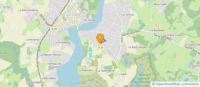 localisation de l'entreprise MADAME VICTOIRE NURIT  SUCE-SUR-ERDRE