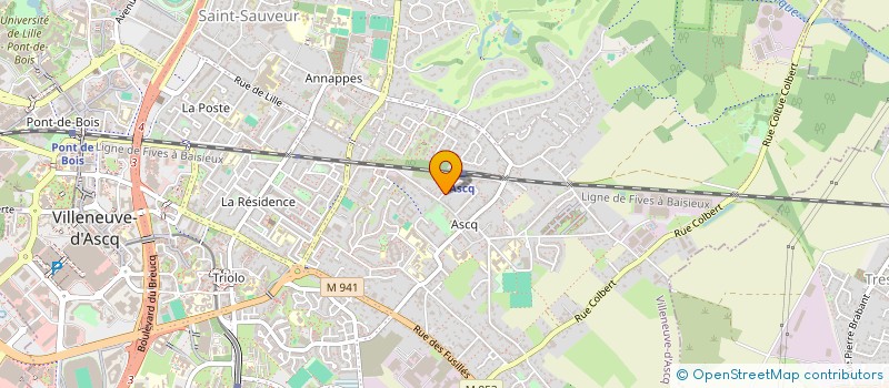 localisation de l'entreprise MADAME VICTOIRE PATINIER  VILLENEUVE-D'ASCQ