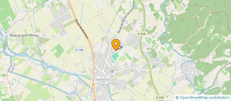 localisation de l'entreprise MADAME VICTOIRE PLAUCHE  VELLERON