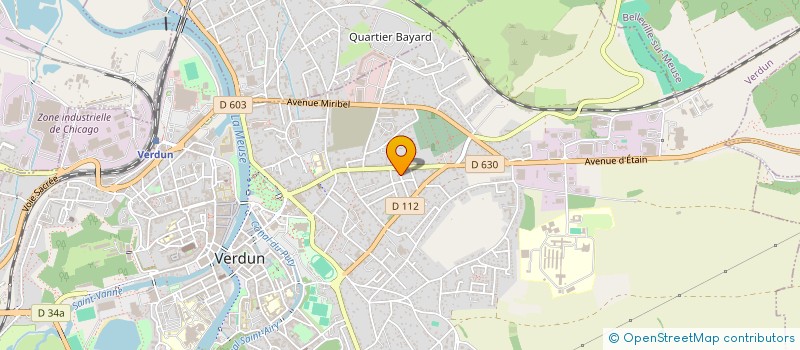 localisation de l'entreprise MADAME VICTOIRE SCHOENECKER à VERDUN