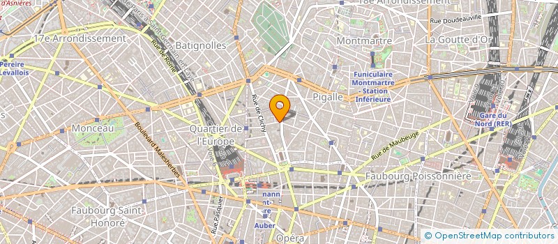 localisation de l'entreprise MADAME VICTOIRE THIVEND  PARIS