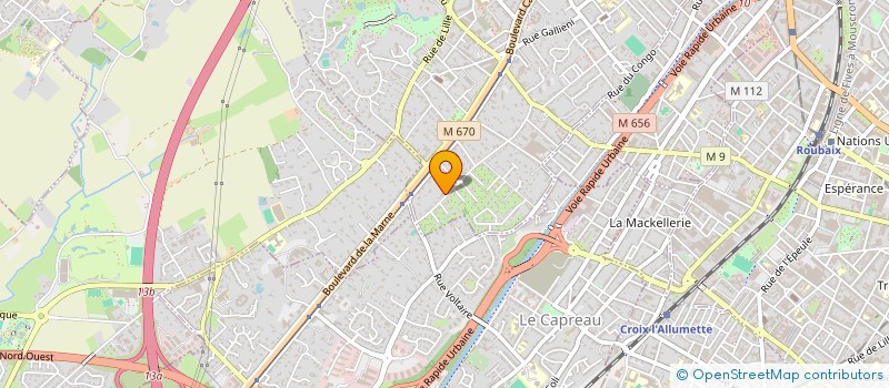 localisation de l'entreprise MADAME VICTOIRE VAN RIJN  MOUVAUX