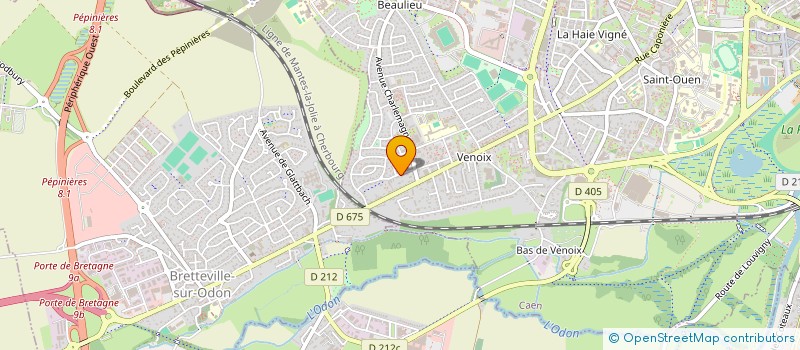 localisation de l'entreprise MADAME VICTOIRE WATTRAINT à CAEN