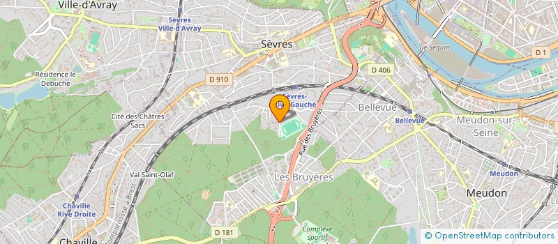 localisation de l'entreprise MADAME VICTOIRE WLACHET à SEVRES