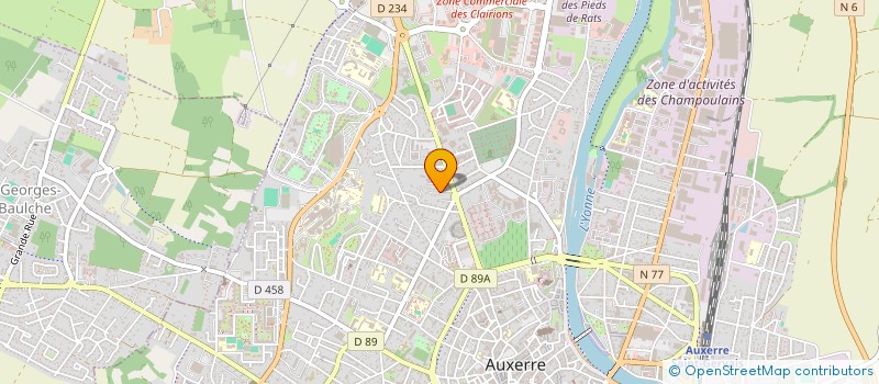 localisation de l'entreprise MADAME VICTOIRE ZENON à AUXERRE