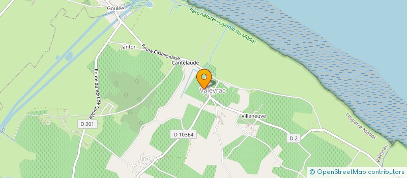 localisation de l'entreprise MADAME VICTORIA ABALLONI  QUEYRAC