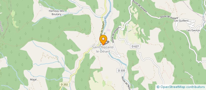 localisation de l'entreprise MADAME VICTORIA AMORY  SAINT-NAZAIRE-LE-DESERT