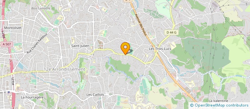localisation de l'entreprise MADAME VICTORIA AZOULAY à MARSEILLE