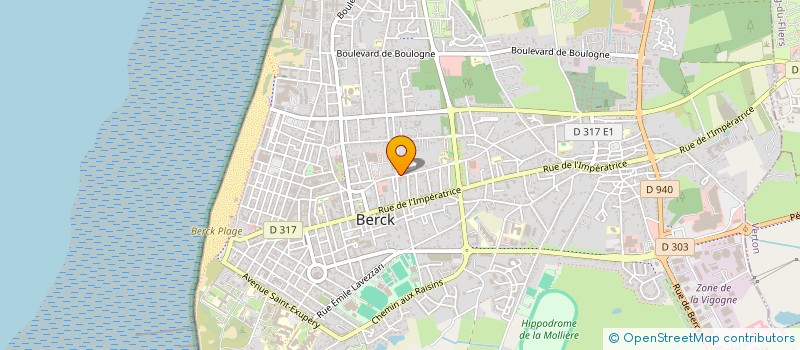 localisation de l'entreprise MADAME VICTORIA BAIL  BERCK