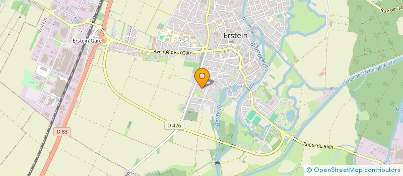 localisation de l'entreprise MADAME VICTORIA BECK  ERSTEIN