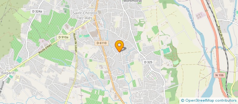 localisation de l'entreprise MADAME VICTORIA BEHGDAD  SAINT-CHRISTOL-LEZ-ALES