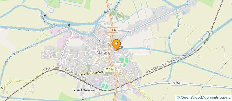 localisation de l'entreprise MADAME VICTORIA BERGE  MARANS