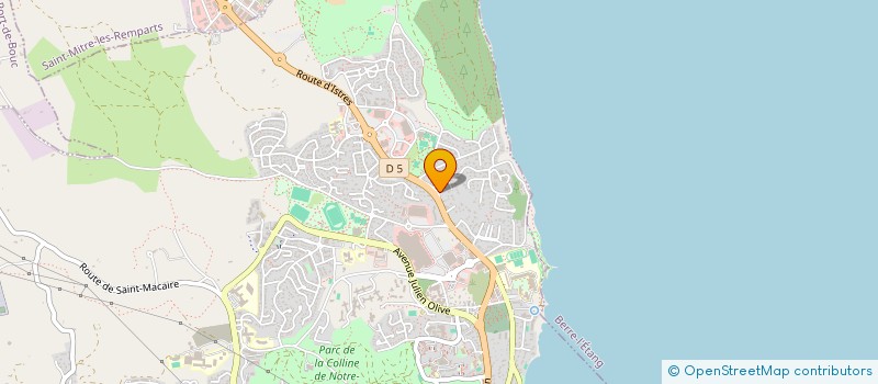 localisation de l'entreprise MADAME VICTORIA BERICHON  MARTIGUES