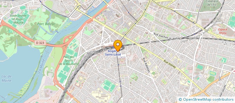localisation de l'entreprise MADAME VICTORIA BERLAIMONT à ANGERS