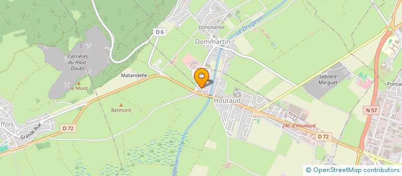 localisation de l'entreprise MADAME VICTORIA BETTINESCHI  HOUTAUD