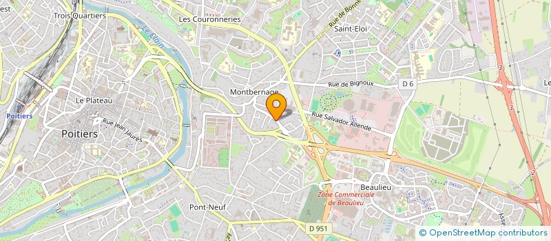 localisation de l'entreprise MADAME VICTORIA BIANCATO  POITIERS