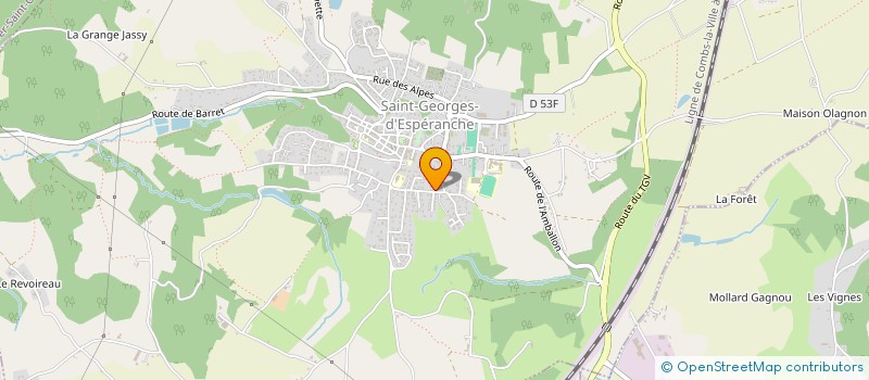 localisation de l'entreprise MADAME VICTORIA BLAIN  SAINT-GEORGES-D'ESPERANCHE