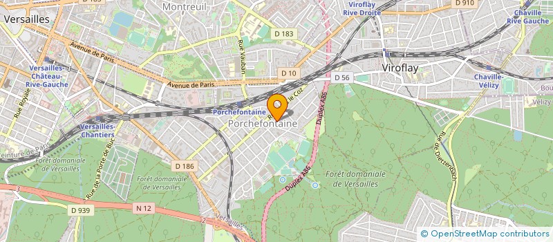 localisation de l'entreprise MADAME VICTORIA BOUDIGNON à VERSAILLES