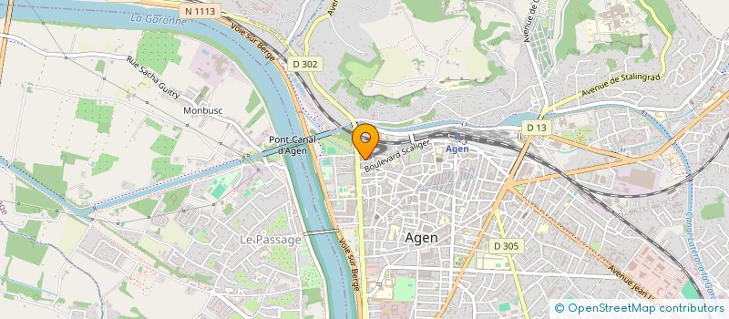 localisation de l'entreprise MADAME VICTORIA BOURDON  AGEN