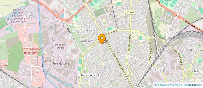 localisation de l'entreprise MADAME VICTORIA BOUTARD  REIMS