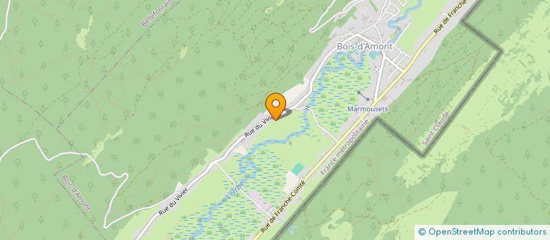 localisation de l'entreprise MADAME VICTORIA BRACQUEMART  BOIS-D'AMONT