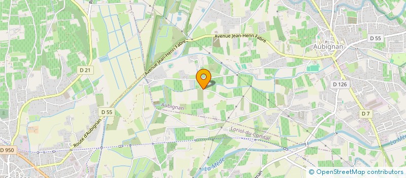 localisation de l'entreprise MADAME VICTORIA BRAUER  AUBIGNAN