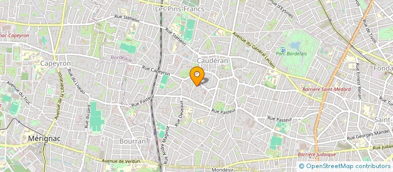 localisation de l'entreprise MADAME VICTORIA BUDNIKOVA  BORDEAUX