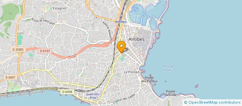 localisation de l'entreprise MADAME VICTORIA BULICANU  ANTIBES