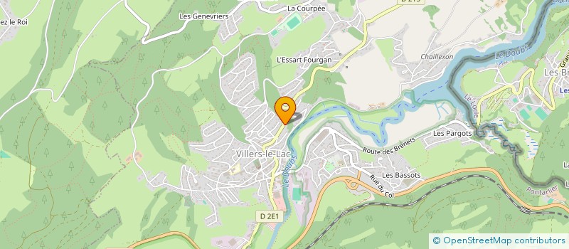 localisation de l'entreprise MADAME VICTORIA CALIC  VILLERS-LE-LAC