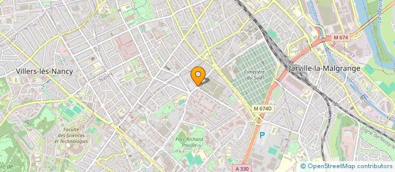 localisation de l'entreprise MADAME VICTORIA CARDIN  VANDUVRE-LES-NANCY