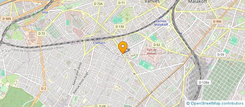 localisation de l'entreprise MADAME VICTORIA CHEVALIER  MALAKOFF