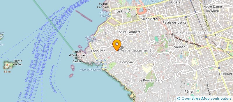 localisation de l'entreprise MADAME VICTORIA CLAR à MARSEILLE