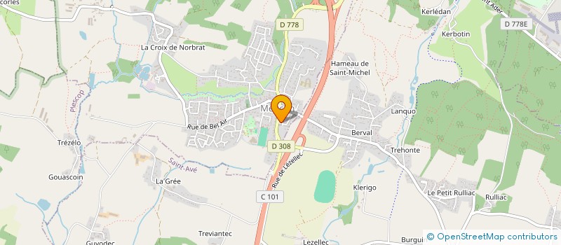 localisation de l'entreprise MADAME VICTORIA COLLIOU  MEUCON