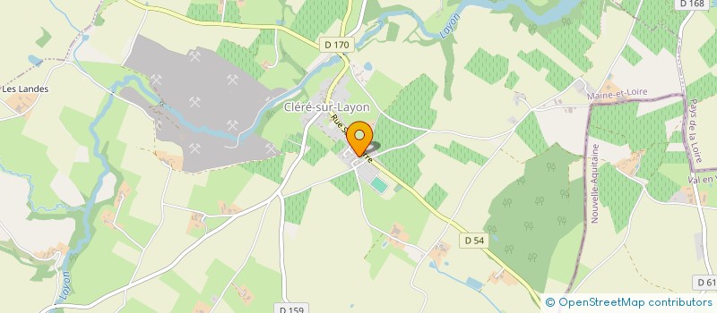 localisation de l'entreprise MADAME VICTORIA COMBELLES  CLERE-SUR-LAYON