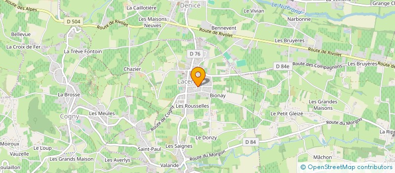 localisation de l'entreprise MADAME VICTORIA COOK  LACENAS