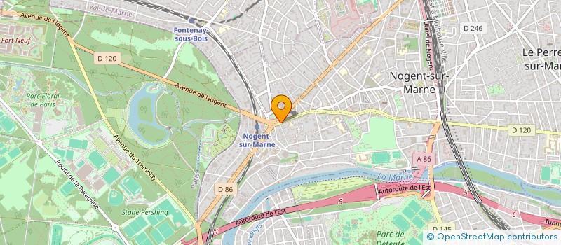 localisation de l'entreprise MADAME VICTORIA COVO à NOGENT-SUR-MARNE