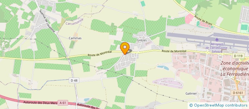 localisation de l'entreprise MADAME VICTORIA CUN  CARCASSONNE