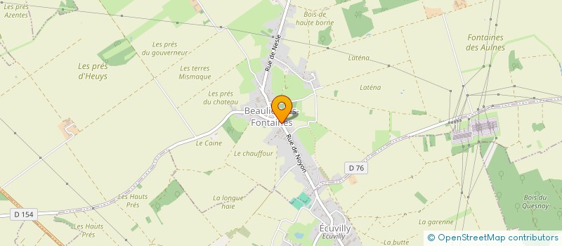 localisation de l'entreprise MADAME VICTORIA DE CARVALHO  DIVES