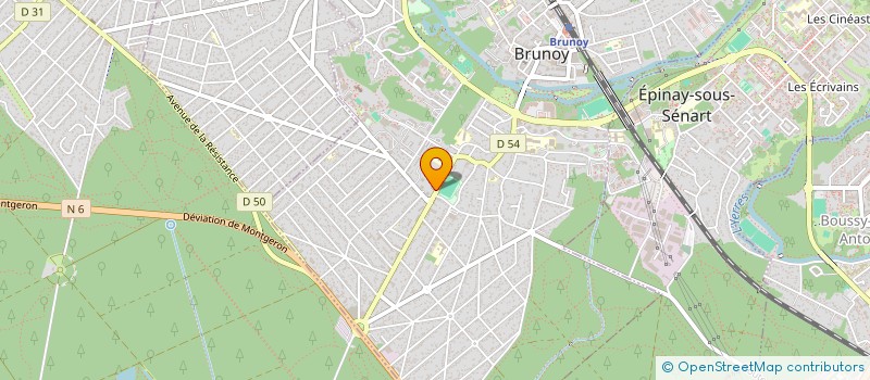 localisation de l'entreprise MADAME VICTORIA DEDIC  BRUNOY