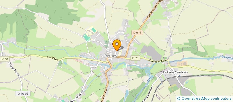 localisation de l'entreprise MADAME VICTORIA DELATTRE  PERNES