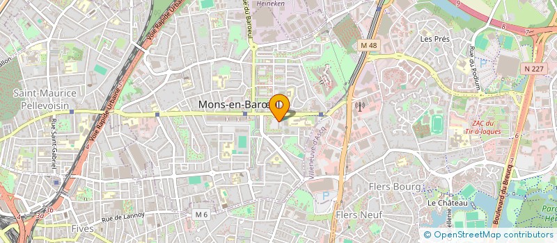 localisation de l'entreprise MADAME VICTORIA DEMESTRE  MONS-EN-BARUL