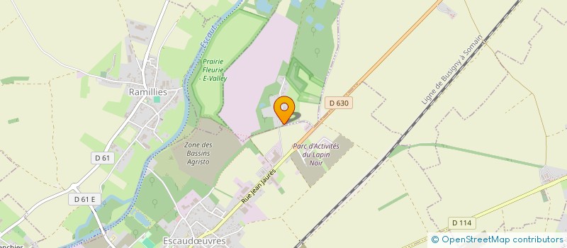 localisation de l'entreprise MADAME VICTORIA DEPREZ  THUN-L'EVEQUE