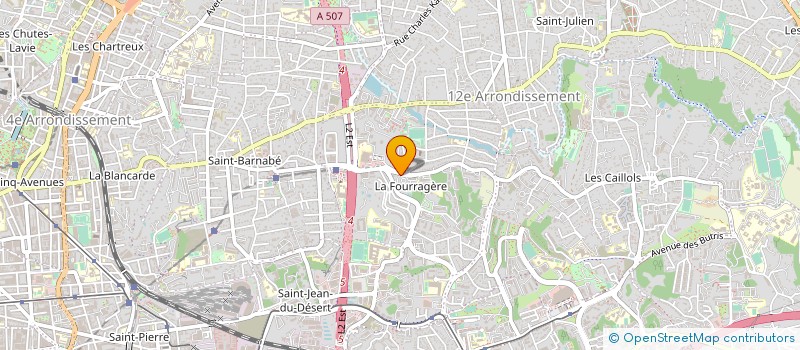 localisation de l'entreprise MADAME VICTORIA DEYMIER à MARSEILLE