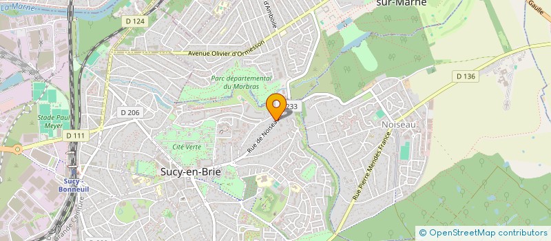 localisation de l'entreprise MADAME VICTORIA DOS SANTOS  SUCY-EN-BRIE