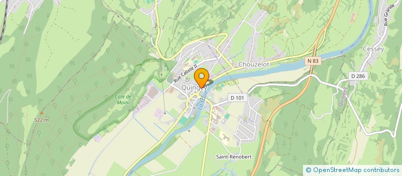 localisation de l'entreprise MADAME VICTORIA DUBOIS à COURCELLES