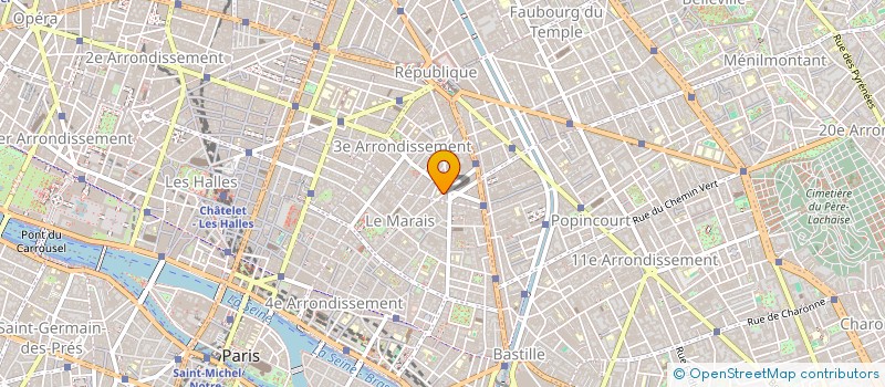 localisation de l'entreprise MADAME VICTORIA DUCHATELLE  PARIS