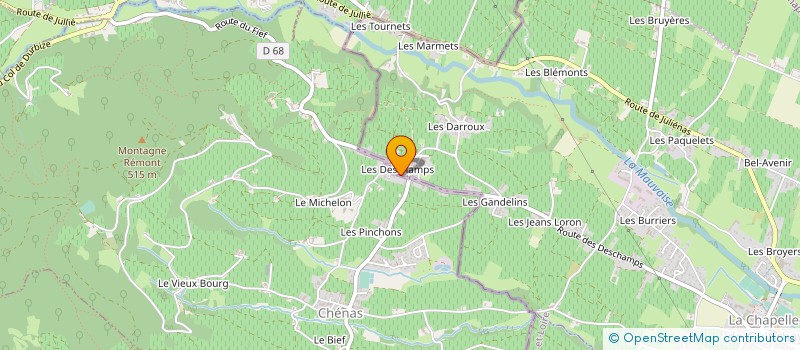 localisation de l'entreprise MADAME VICTORIA ETTER  CHENAS